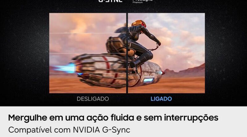 Samsung Odyssey G4 é lançado no Brasil com taxa de atualização de 300Hz e painel Fast IPS por R$ 1.799