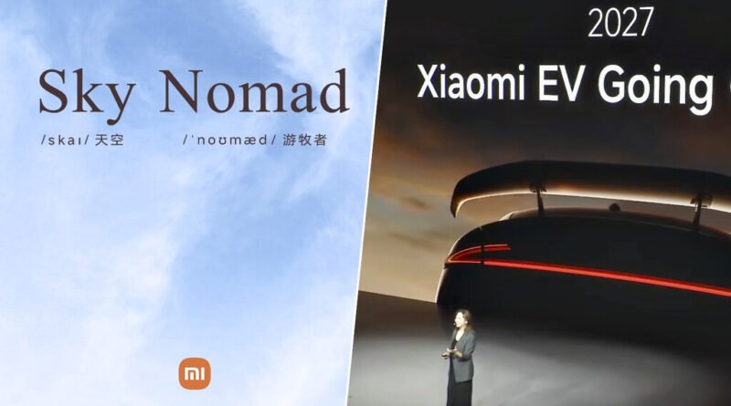 Sky Nomad se torna realidade: segunda marca de carros da Xiaomi foca em uma das principais joias da BYD