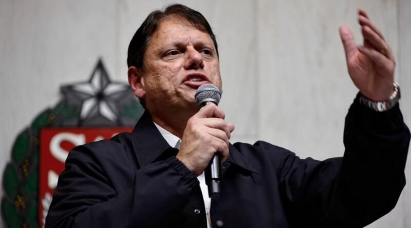 Tarcísio elogia Nunes e critica Haddad ao chamá-lo de ministro do Paraguai