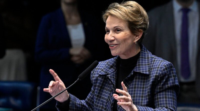 Tereza Cristina confirma aceitação da vice de Flávio Bolsonaro, decisão aguarda aprovação do PP