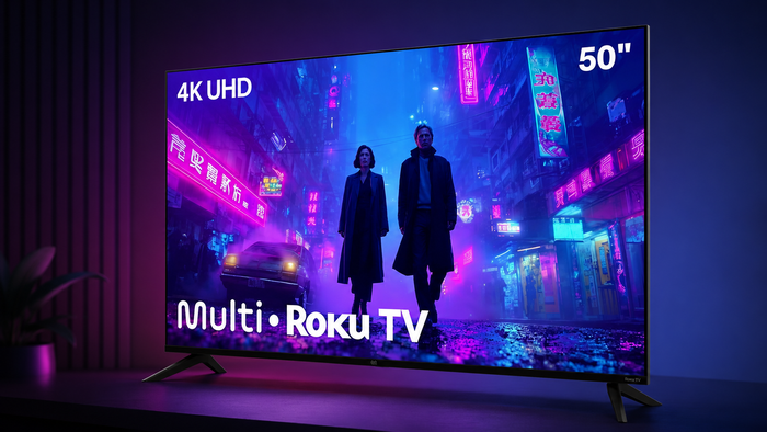 TV 4K de 50 polegadas com Roku é oferecida por R$ 1.550 na Amazon