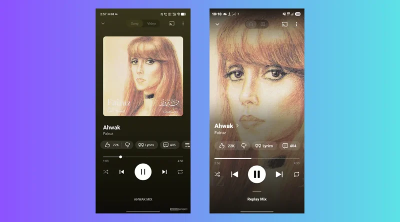 YouTube Music experimenta novo design de tela cheia para competir com concorrentes