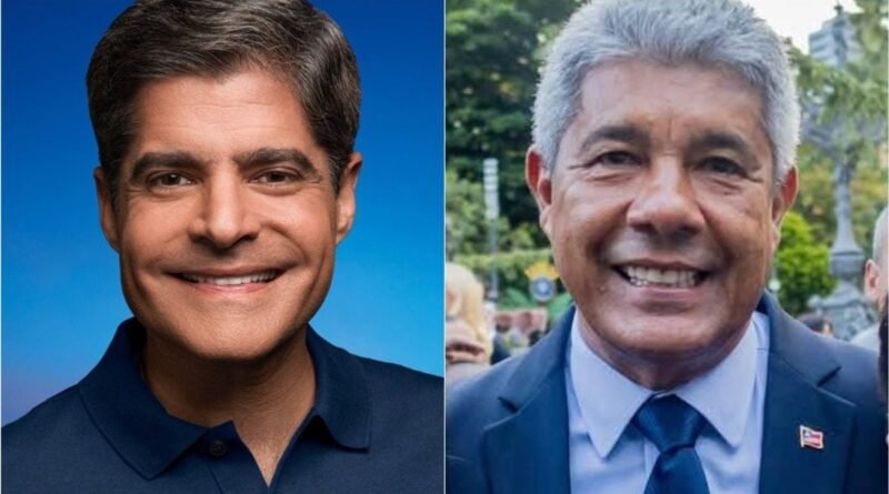 ACM Neto e Jerônimo empatam na disputa do 2º turno na Bahia, revela pesquisa