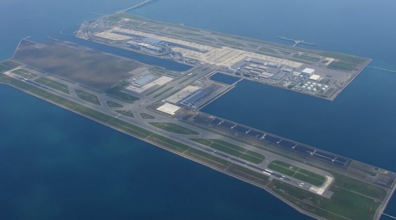 Aeroporto no Japão enfrenta crise devido a afundamento de 13 metros e risco de desaparecimento até 2056