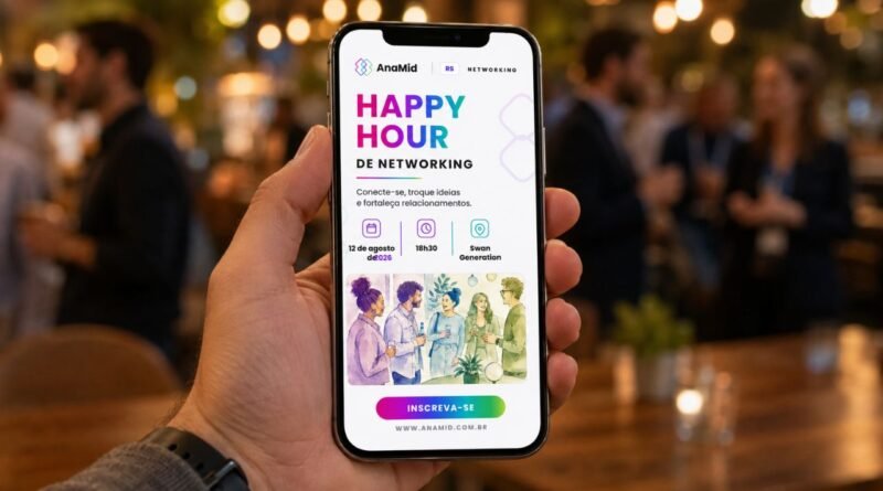 Anamid-RS realiza happy hour gratuito sobre mercado digital em Porto Alegre