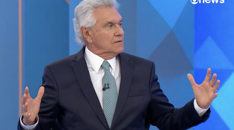Caiado evita questionamentos e propõe anistia como estratégia para despolarizar o Brasil