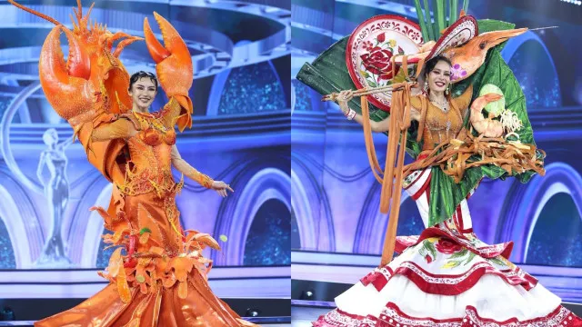 Candidatas apresentam sabores da Tailândia em desfile inusitado
