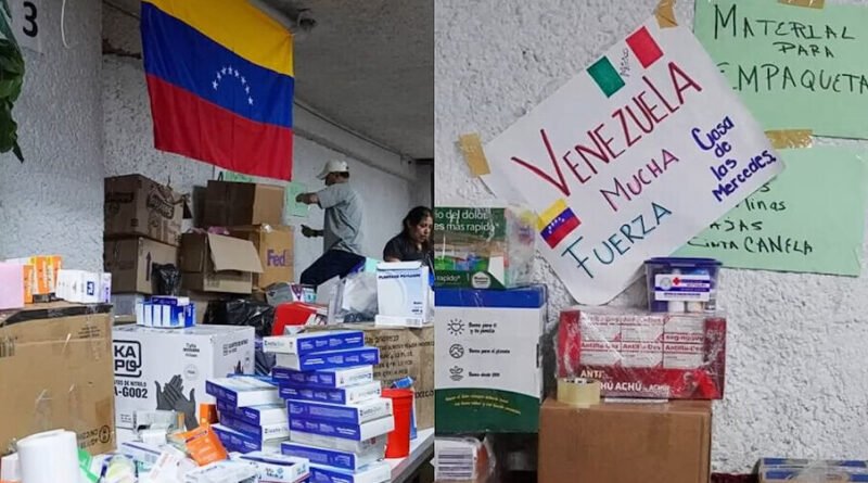 Doações de mantimentos mexicanos para vítimas de terremotos na Venezuela não chegam ao destino, revelam rastreadores ocultos