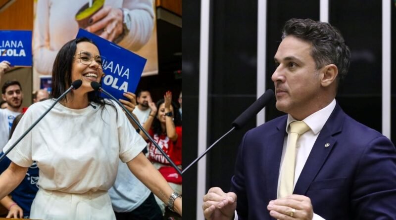 Empate técnico entre Zucco e Juliana Brizola nas projeções dos primeiros e segundos turnos no Rio Grande do Sul
