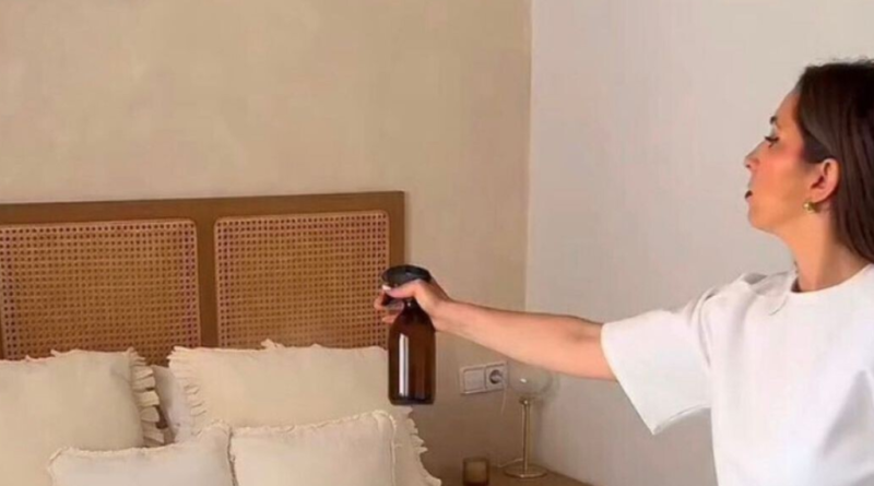 Especialista em limpeza ensina a deixar a casa com cheiro agradável usando aromatizador caseiro nas cortinas