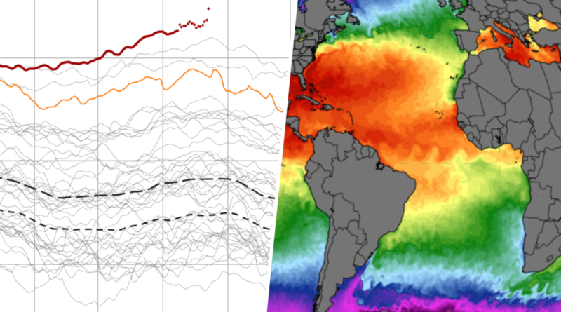 Especialistas alertam sobre possível registro da temperatura mais alta do mar em 125.000 anos