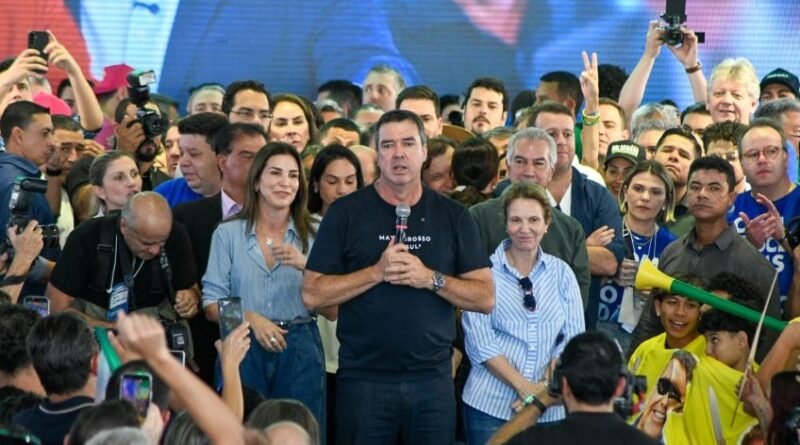 Frente de nove partidos apoia reeleição de Riedel no Mato Grosso do Sul