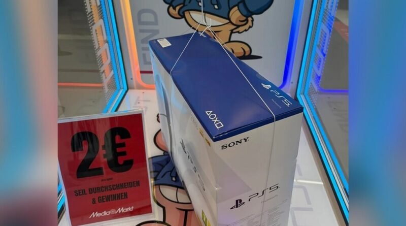 Gamer na Alemanha compra PS5 por 2 euros e esquece de levar lâmpadas