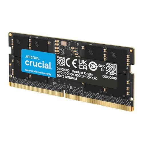 Crucial Memória RAM Laptop DDR5 8GB 5600MHz SODIMM
