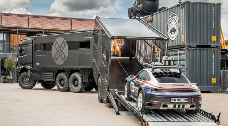 Mercedes apresenta motorhome de 33 mil kg que promete revolucionar o setor