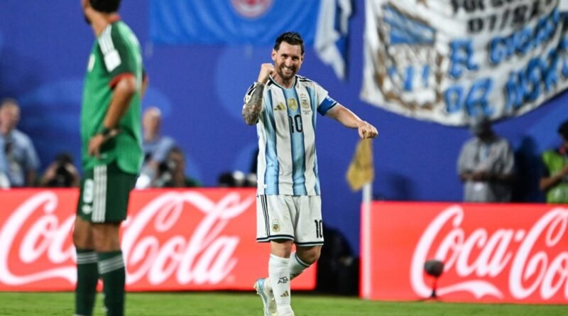 Messi decide se aposentar da seleção argentina