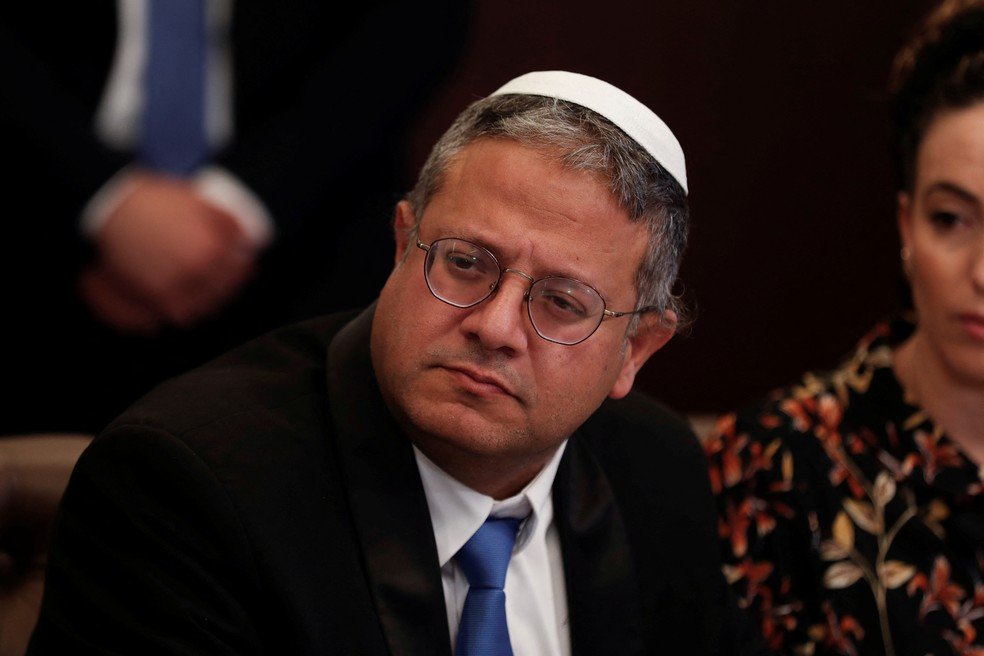 Desde dezembro, Itamar Ben-Gvir é ministro do governo de Netanyahu.