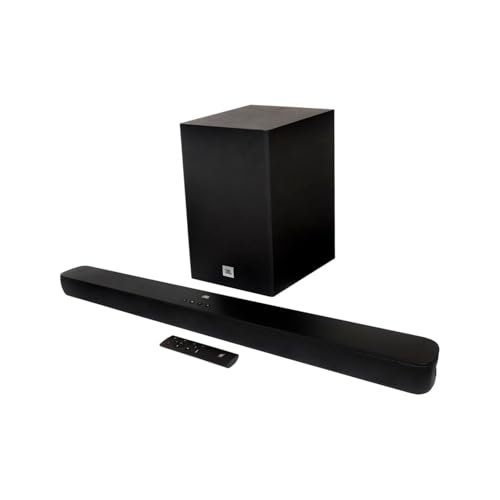 JBL Soundbar Cinema SB180 2.1 Canais Subwoofer 6,5 Sem Fio Preta