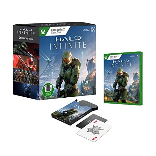 Halo Infinite para Xbox One e Xbox Series X Microsoft + Baralho Exclusivo