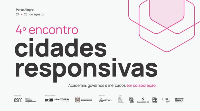 Quarta edição do Encontro Cidades Responsivas ocorre esta semana