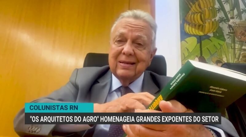 Roberto Rodrigues publica obra em homenagem a personalidades do agronegócio brasileiro