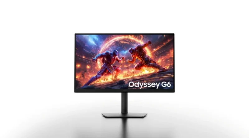 Samsung anuncia monitor com 1.100Hz e revela seu público-alvo