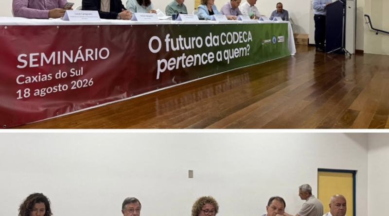 Seminário discute futuro da Codeca e a proteção de empregos em Caxias do Sul