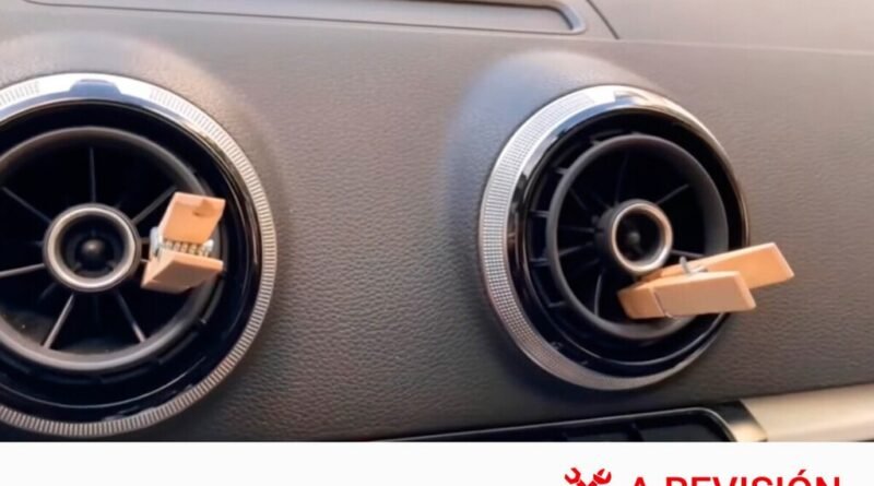 Truque com prendedor de roupa de madeira melhora eficiência do ar-condicionado do carro e custa centavos