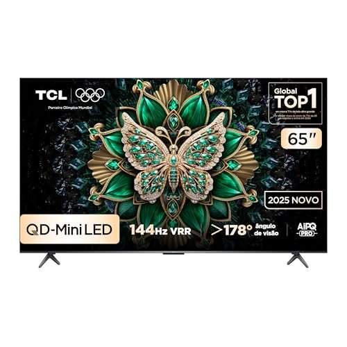 Smart TV TCL 65 Polegadas QLED Mini LED 4K C6K