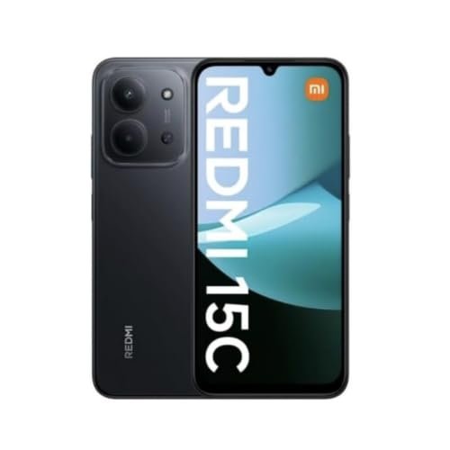 Smartphone Xiaomi Redmi 15C Midnight Black 8GB RAM 256GB ROM