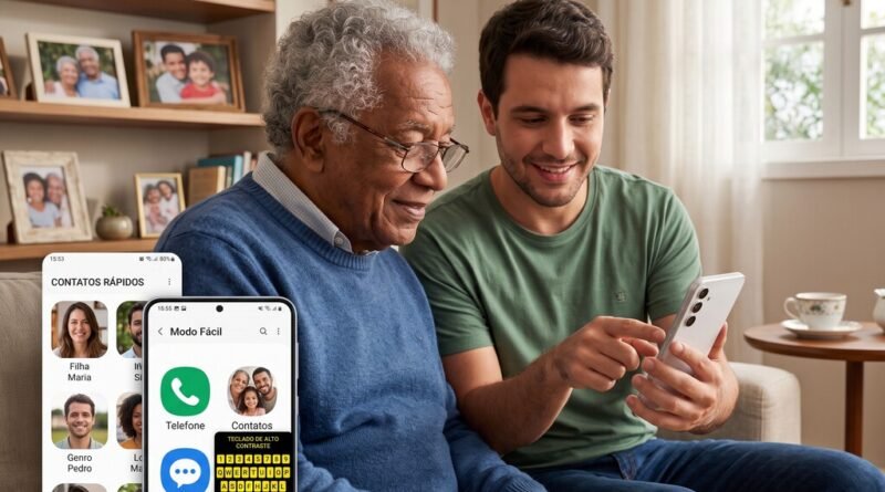 Ajuste de celular Samsung pode facilitar a vida de pais e avós na hora da compra