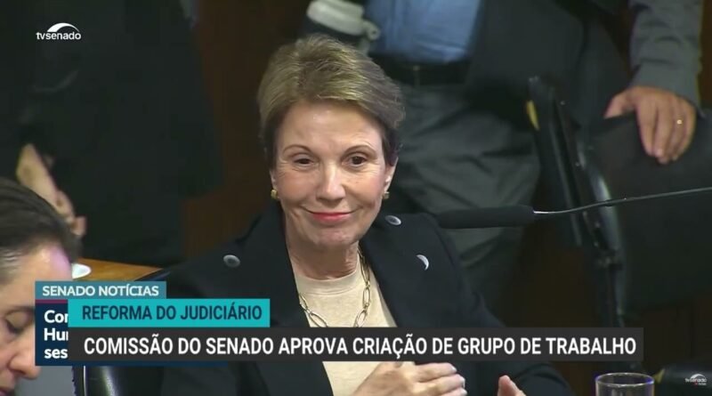 Comissão de Direitos Humanos do Senado aprova criação de grupo de trabalho para reformar o Judiciário