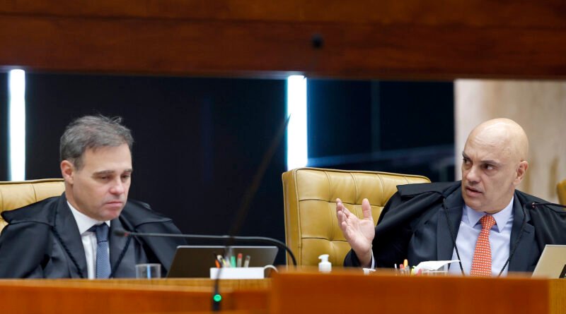 Conflito entre Moraes e Gilmar Mendes marca julgamento no STF em resposta a Mendonça