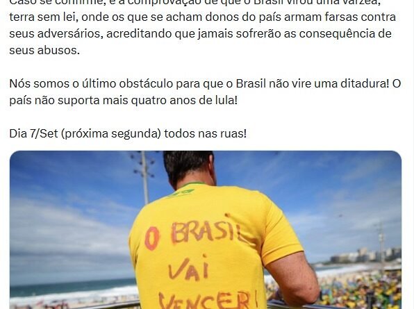 Flávio denuncia articulação de Moraes, Dino e Alcolumbre contra sua pessoa