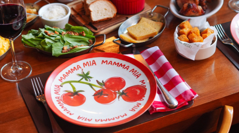 Galeto Mamma Mia e Tramontina criam 40 mil pratos exclusivos para evento especial