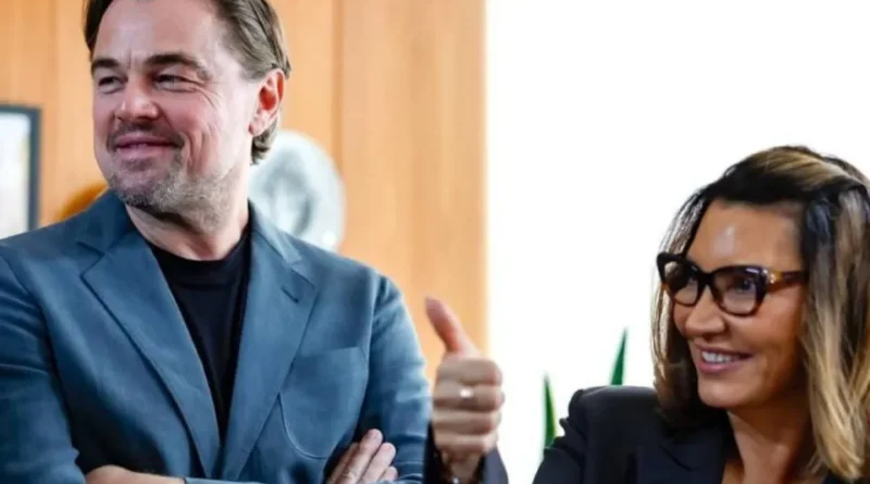 Janja compartilha foto ao lado de Leonardo DiCaprio nas redes sociais