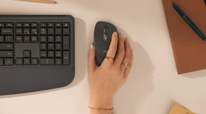 Logitech lança mouse inovador com recurso inédito para combater fadiga no home office