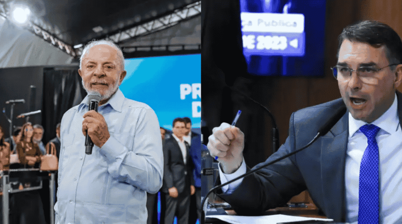 Lula registra 43% e Flávio Bolsonaro 42% em pesquisa Indexa/Broadcast, indicando empate técnico no 2º turno