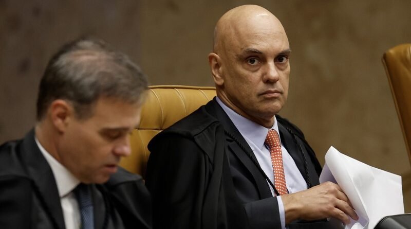 Mendonça autoriza plenário a analisar mensagens de Moraes e Vorcaro