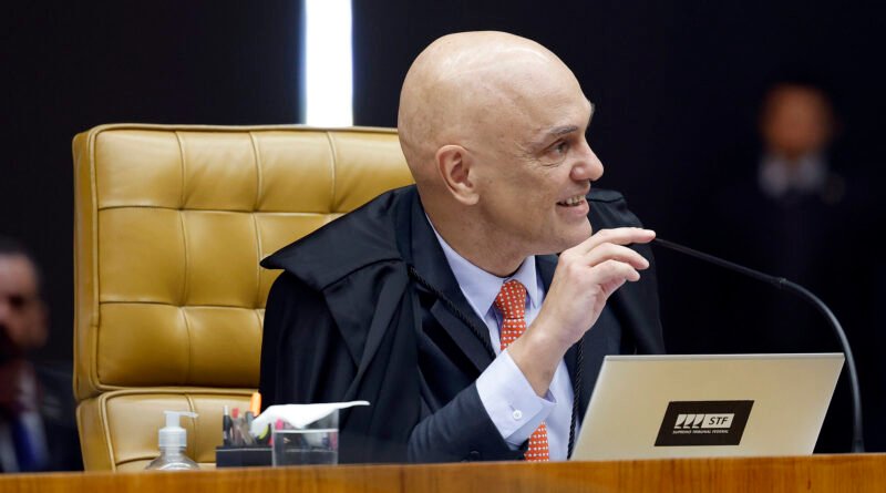 Moraes fará pronunciamento na próxima segunda-feira, véspera da sessão do Supremo