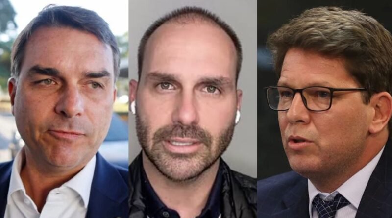 PF investiga atuação de Flávio, Eduardo e Mário Frias