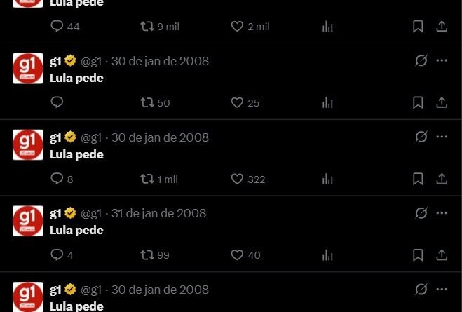 Posts do g1 no antigo Twitter ficam incompletos e geram curiosidade sobre o motivo